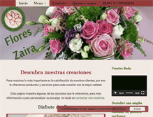 Tablet Screenshot of floreszaira.com